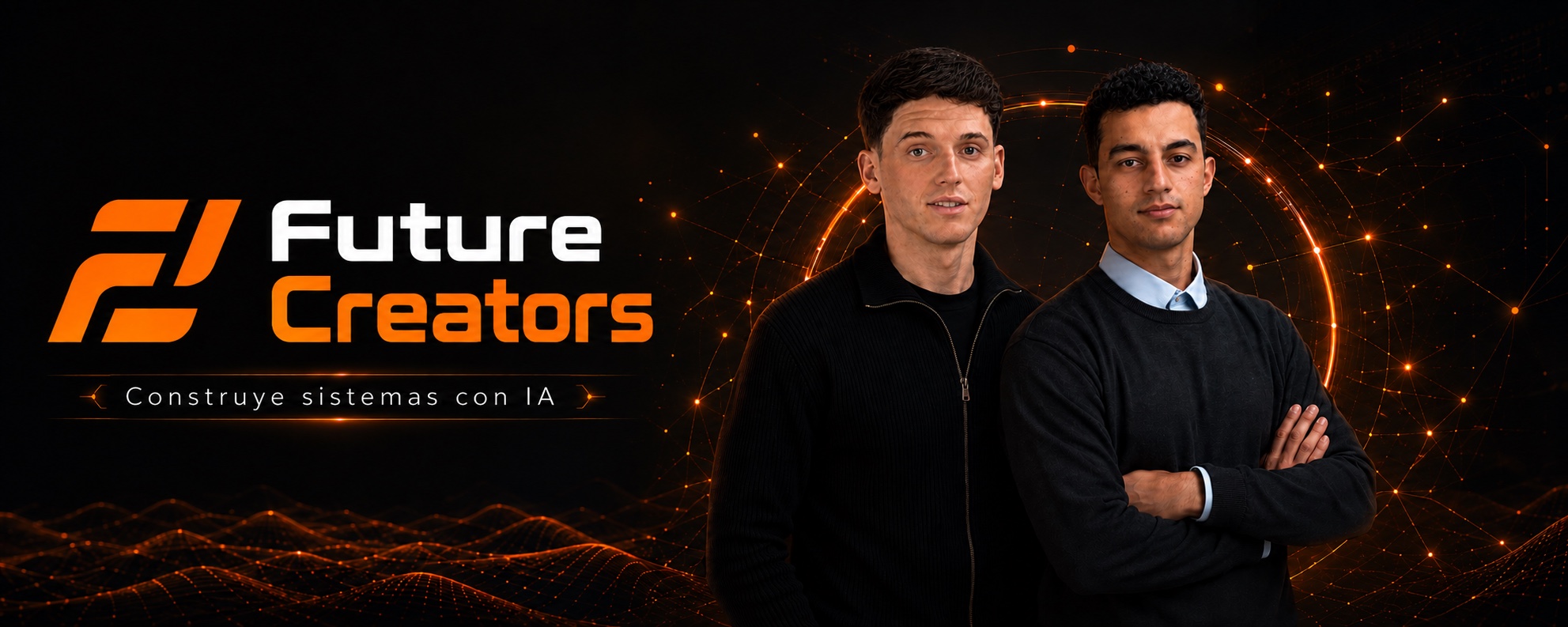Santiago y Alejandro, fundadores de FutureCreators